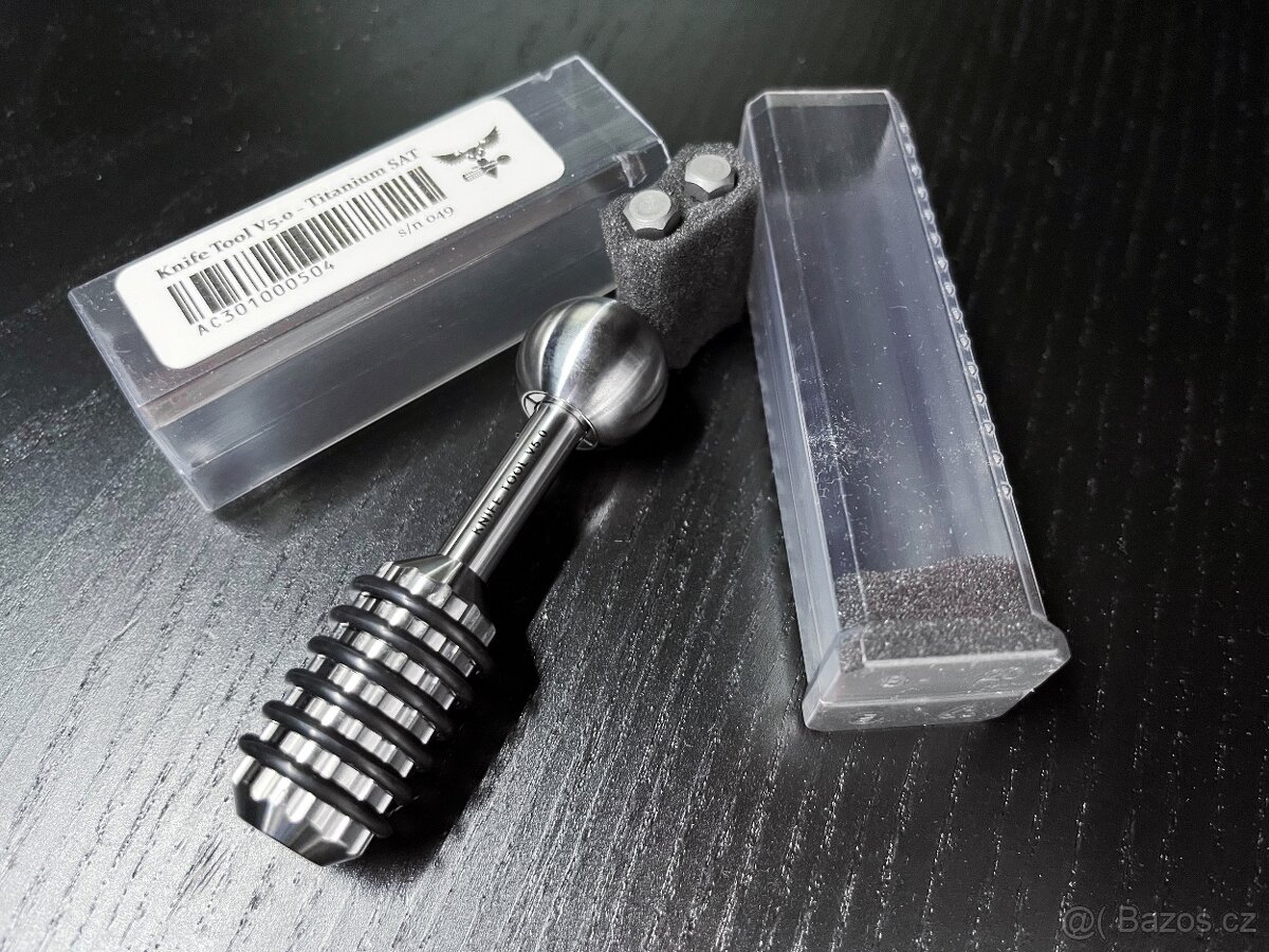 Audacious Concept Knife Tool V5.0 - titanium, satin