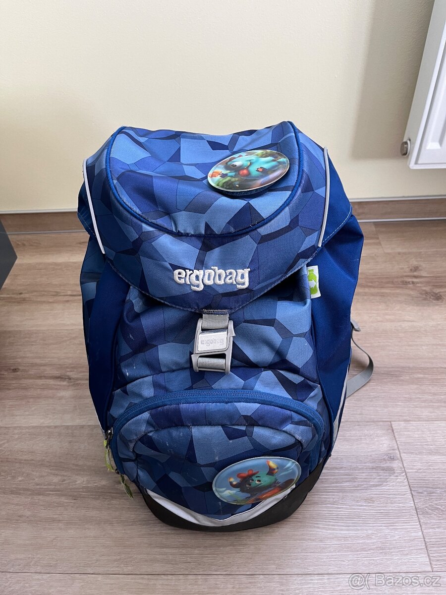 Aktovka Ergobag, modrá