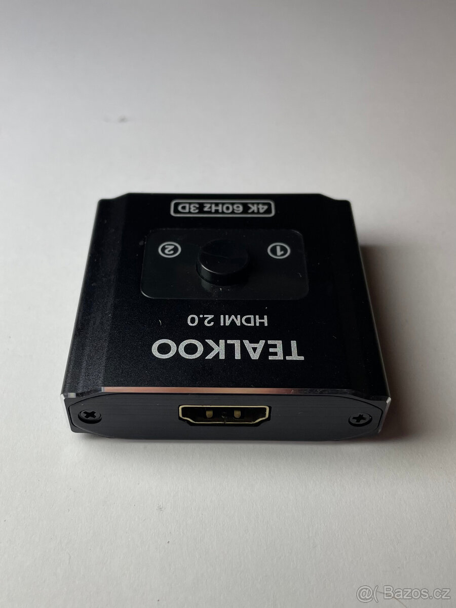 HDMI Switch/přepínač Tealkoo 2× HDMI
