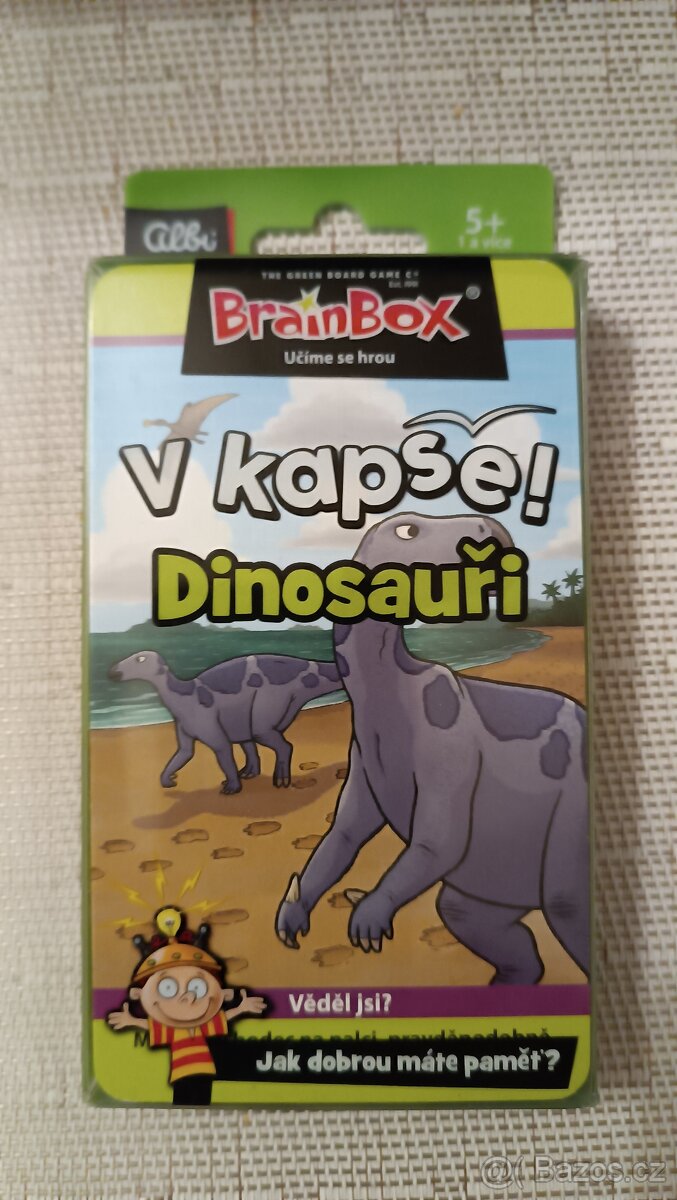 BrainBox V kapse  Dinosauři