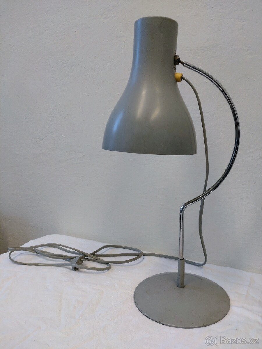 SLEVA - starožitná retro stolní lampa Josef Hůrka