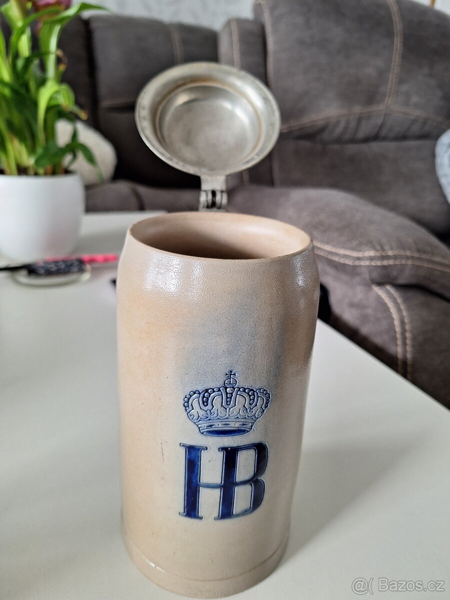 Starý korbel na pivo