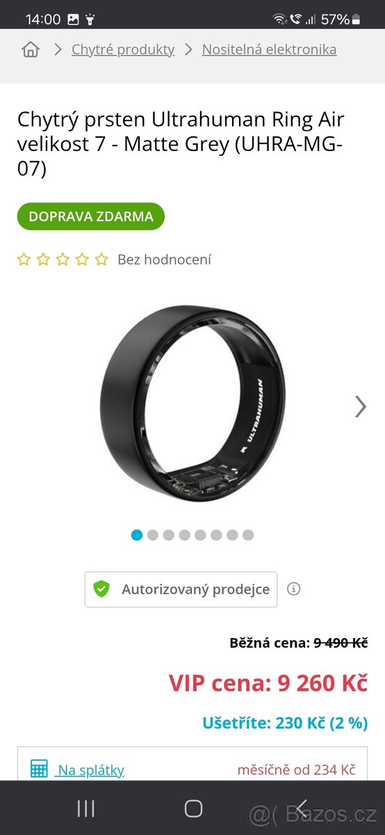 Ultrahuman Ring Air vel .12