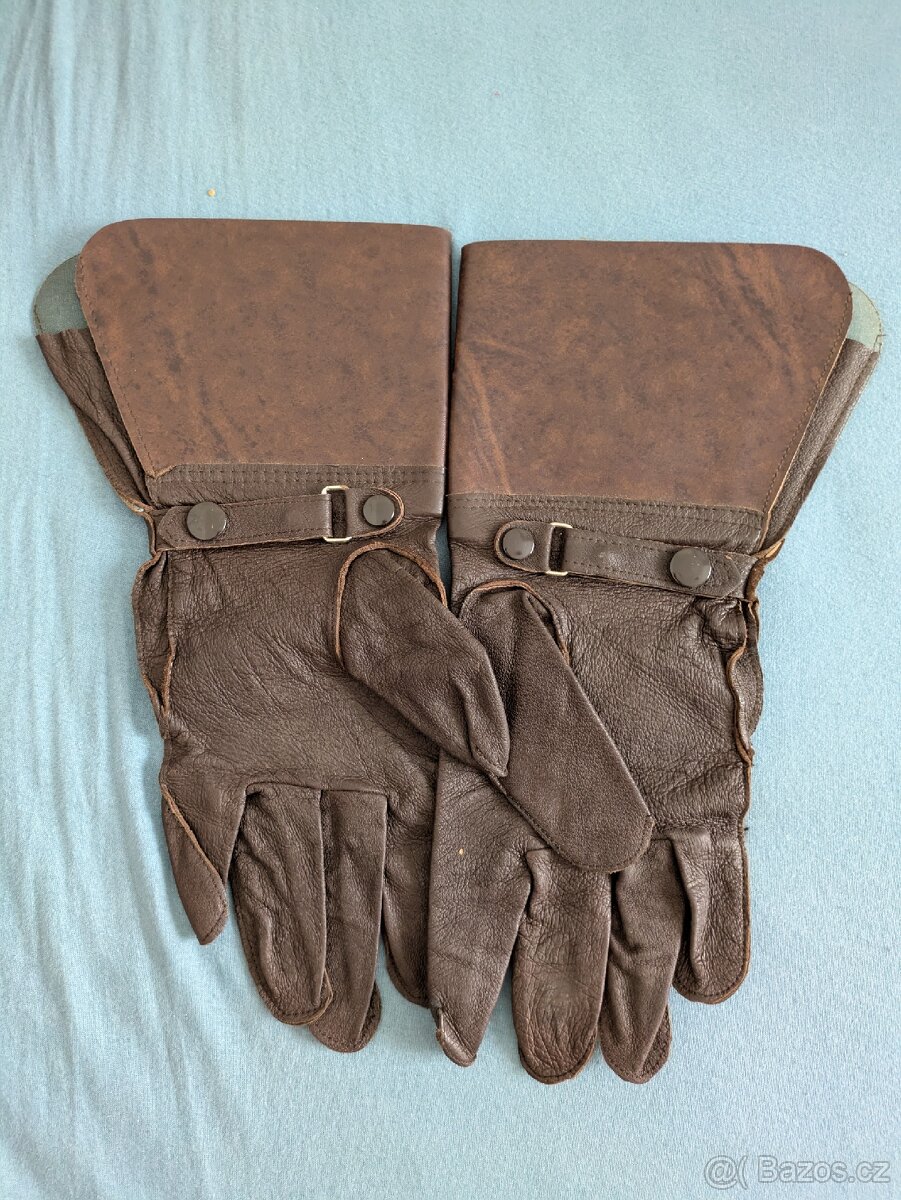 Retro rukavice na motorku Jawa ČZ