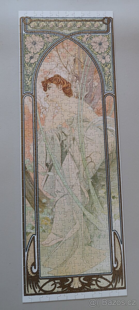 Puzzle Alfons Mucha - Večer - 420 dílků