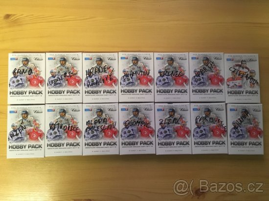 Hokejové karty OFS 2017/2018
