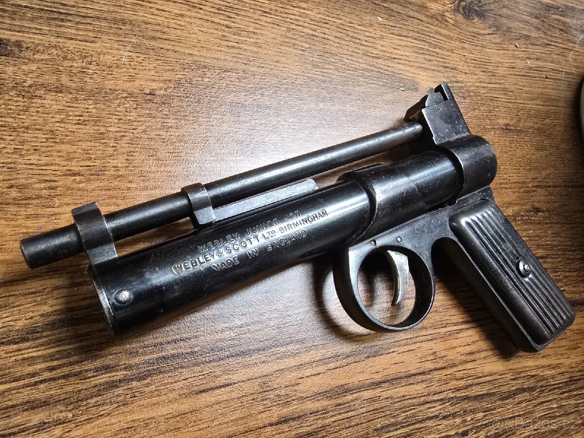 VZDUCHOVKA PISTOLE WEBLEY & SCOTT