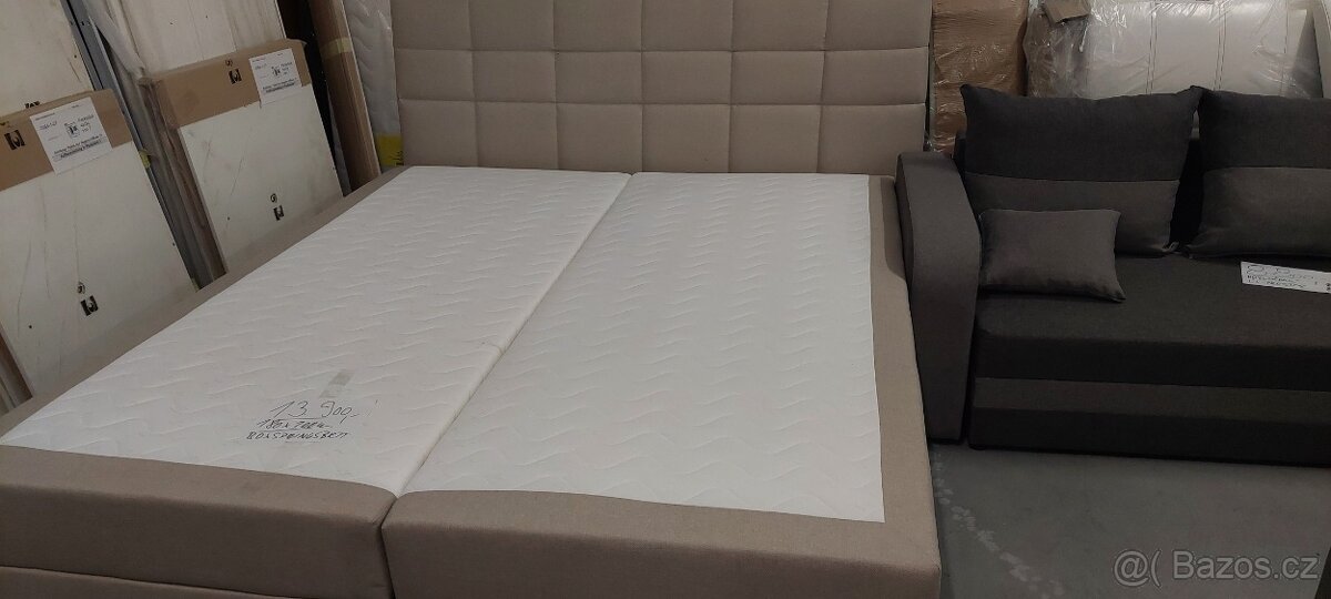 Nová Postel Boxspringsbett bett 180×200cm