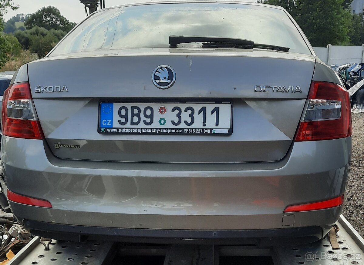 nd z škoda octavia 3 1.4tsi 110kw sahara modrá bílá stříbrná