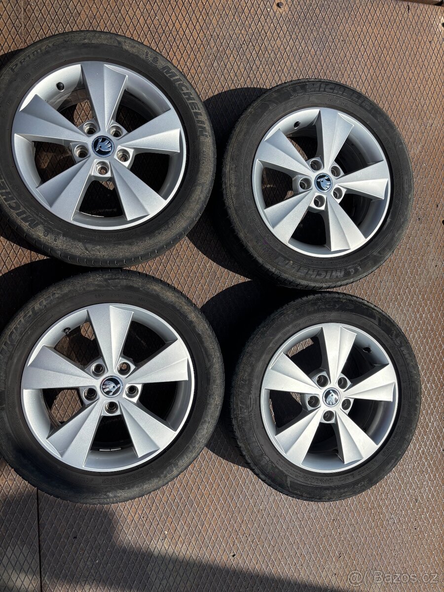 Prodám ORG. Alu Škoda R16 5x112 ET46
