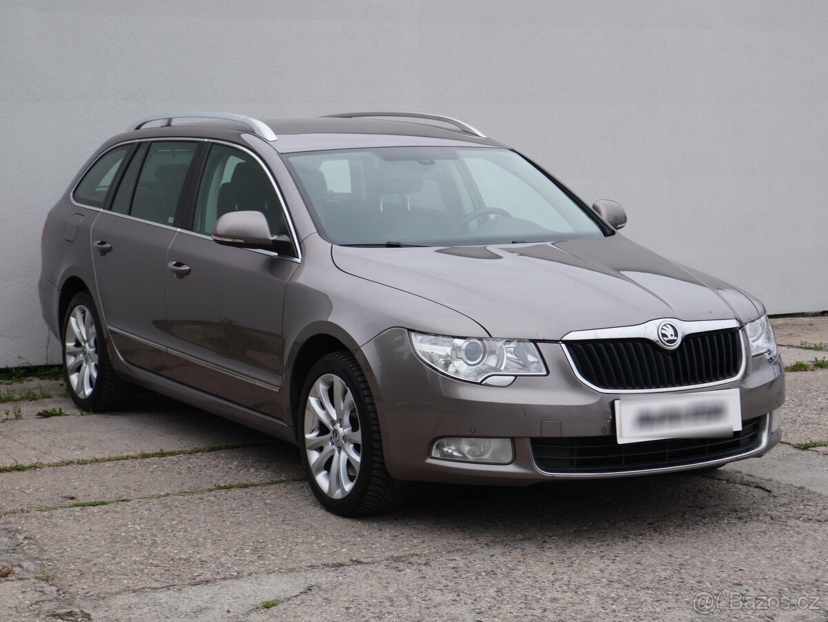 Škoda Superb II 2.0 TDi , 125 kW nafta, 2011