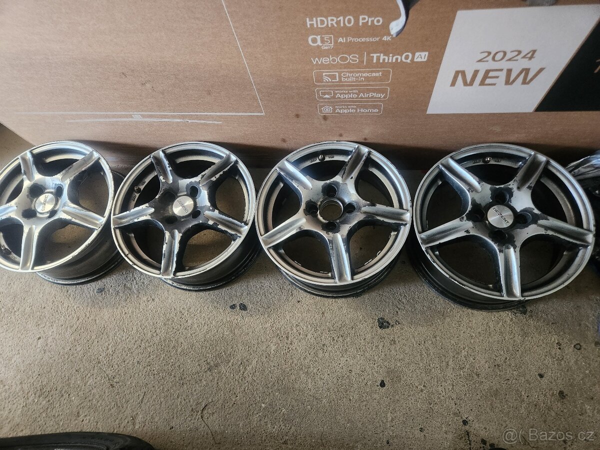 Alu kola Dezent R15 4x100 platne do smazani
