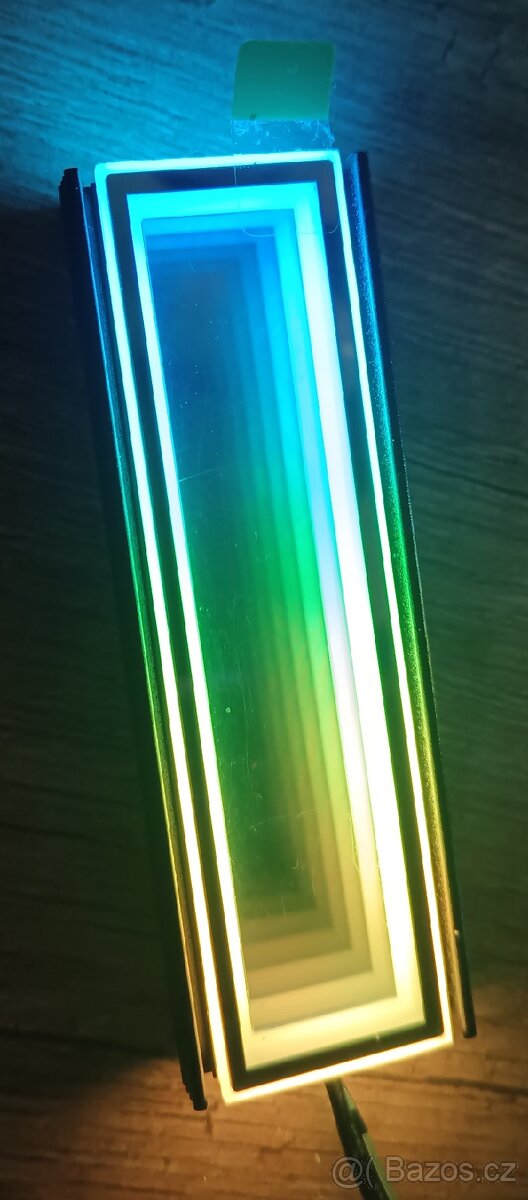 ARGB M2 SSD Infinite mirror heatsink/chladič