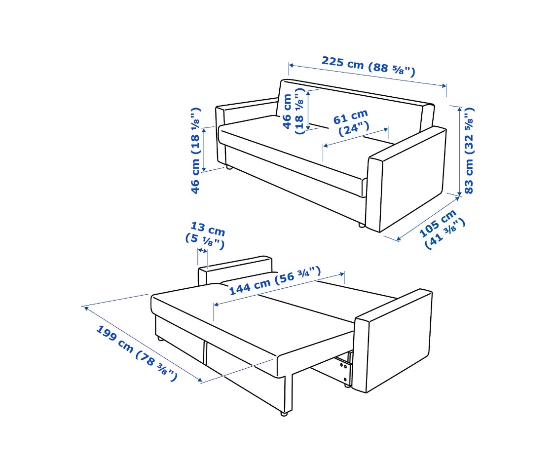 Ikea gauč