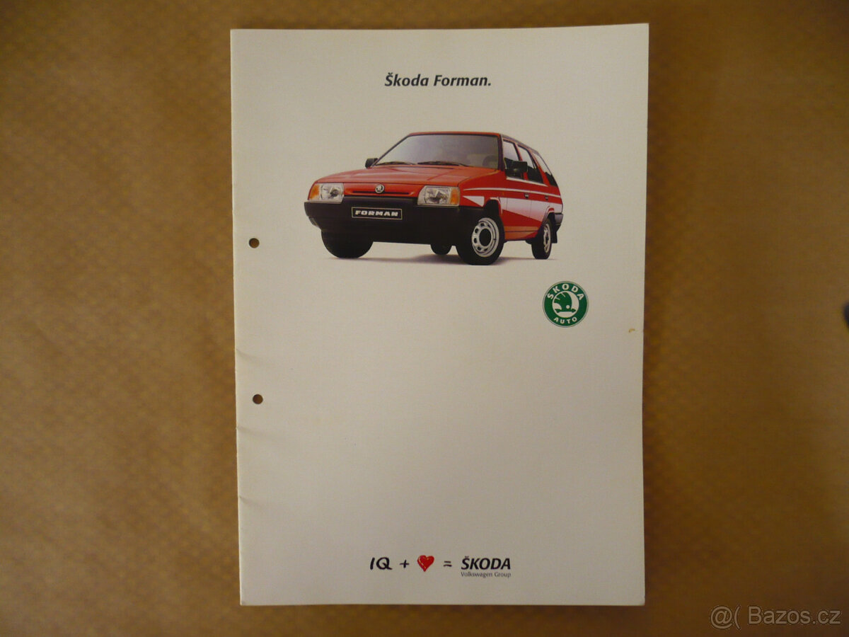 Prospekt Škoda Forman