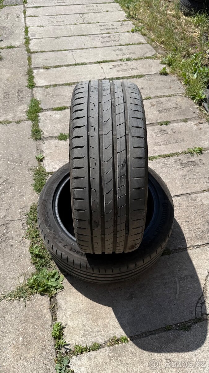 Prodám 4x letní pneu Continental 225/45 R17 91V