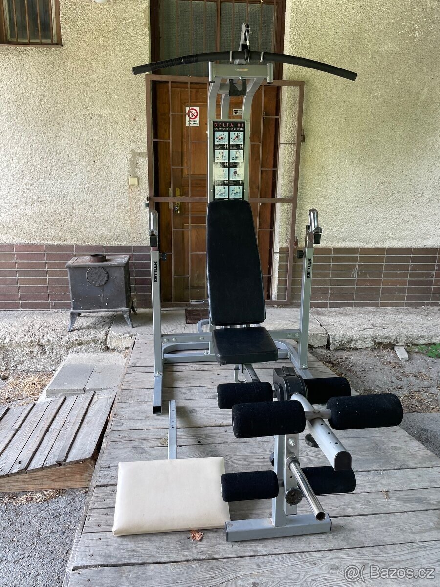 Lavice na posilování (bench) Kettler delta XL