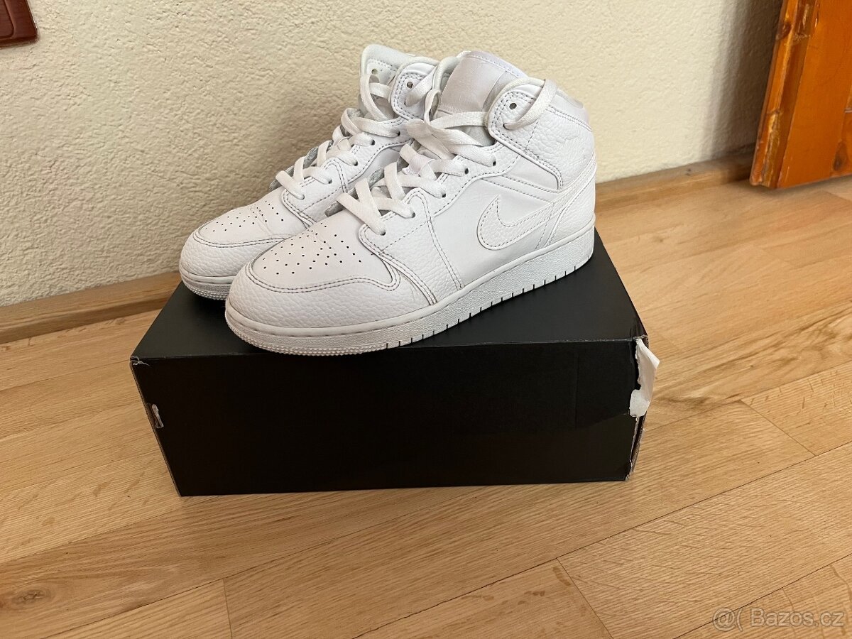 Air Jordan 1 Mid White vel. 40