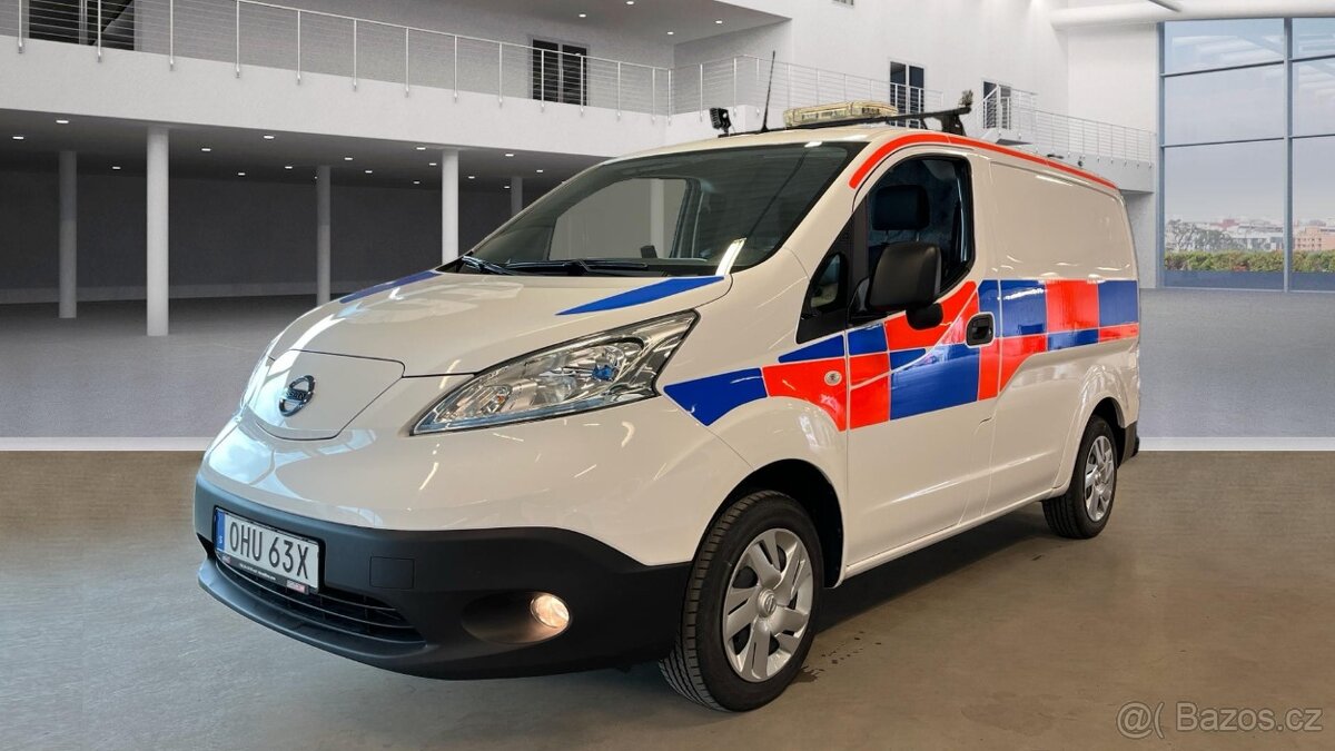NISSAN e-NV200, 40kWh "zánovní" 2020, 12 tis. km, DPH