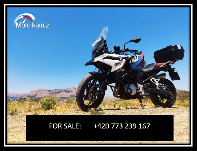 BMW F 750 GS + nové pneumatiky