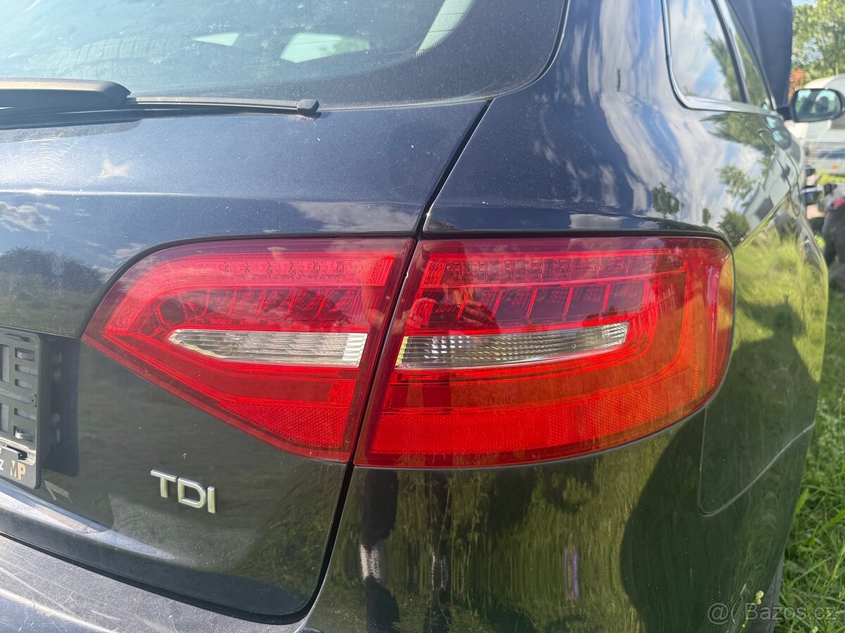 Audi a4b8.5 2013 zadní světla, Facelift