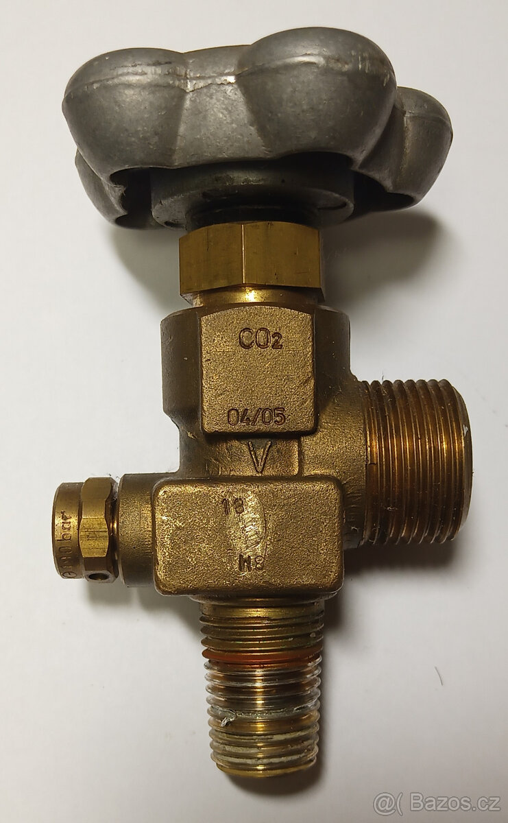 Lahvový uzavírací ventil LINDE G3/4 na CO2