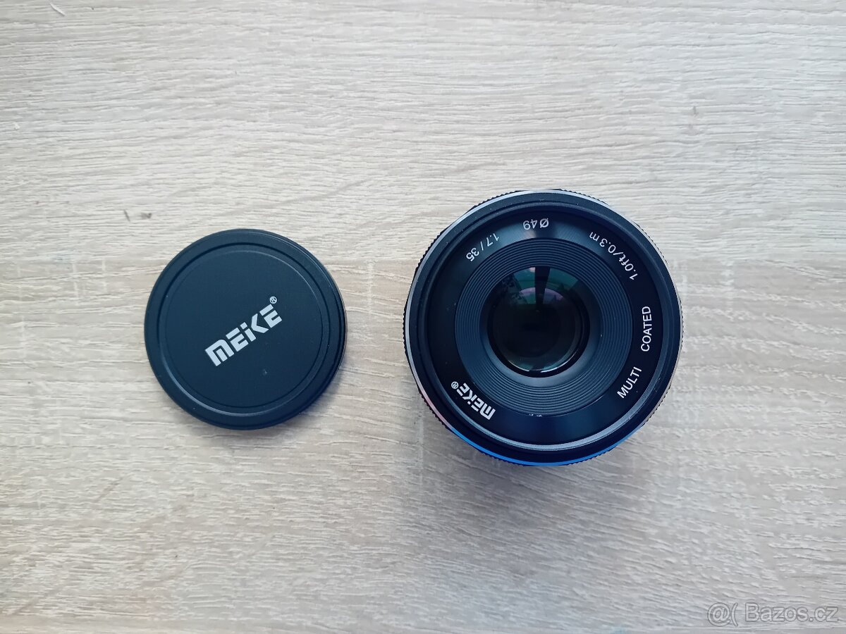 Objektiv meike 35 mm f /1.7