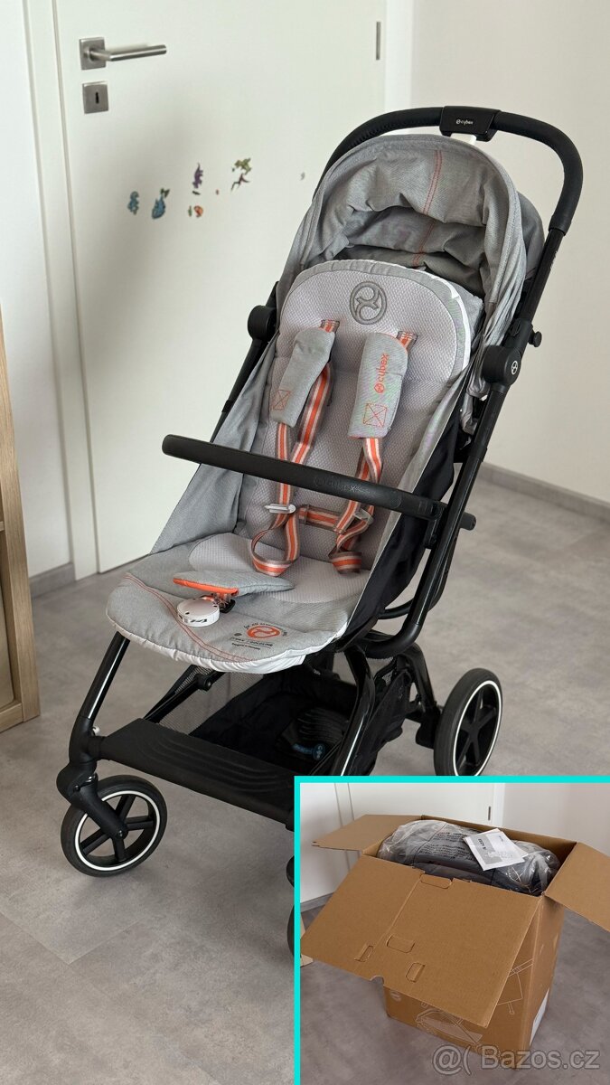 Sportovní kočárek Cybex Eezy S+ 2 Lava Grey