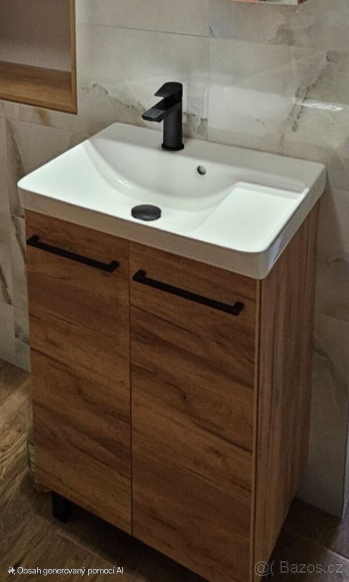 Koupelnová sestava s umyvadlem + pákovovou baterií