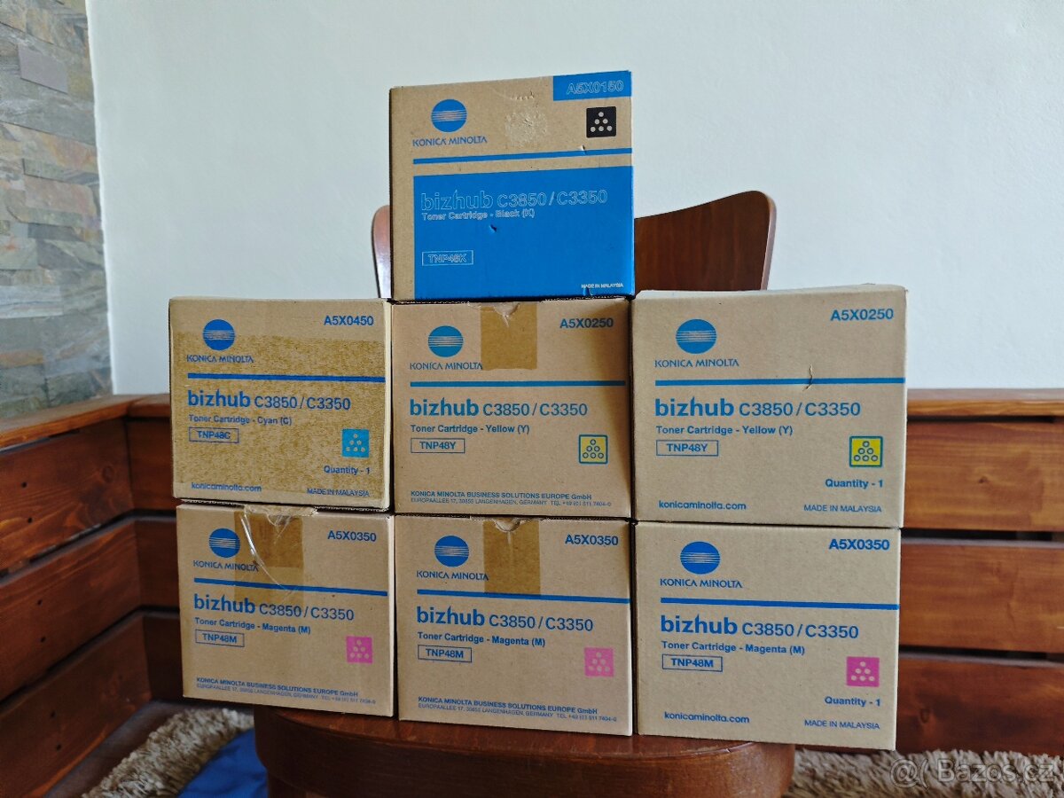 Tonery Minolta TNP48 CMYK