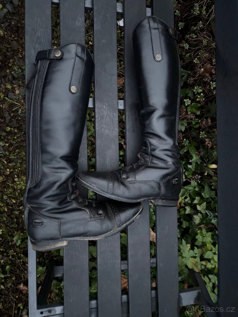 Vysoké jezdecké boty HKM Valencia - Standard