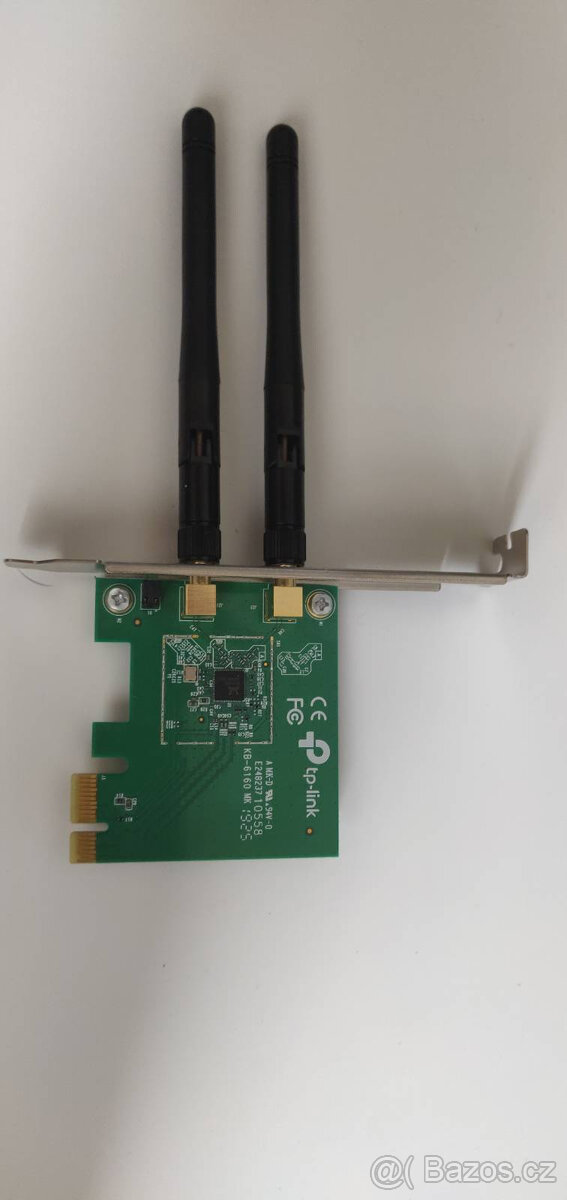 Prodáno - PCI-E Wifi TP-Link TL-WN881ND 2.4GHz (300Mbit)
