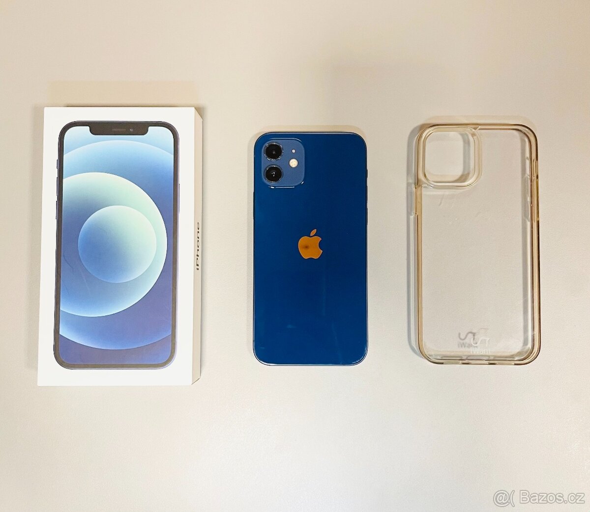 Apple iPhone 12 128GB modrý + iWant kryt