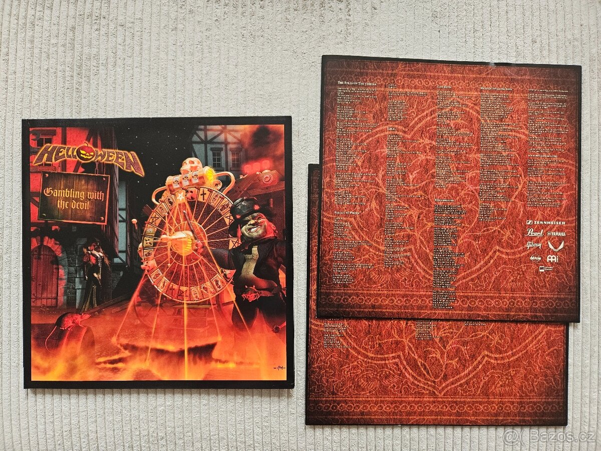 2LP Helloween ‎– Gambling With The Devil (2007)