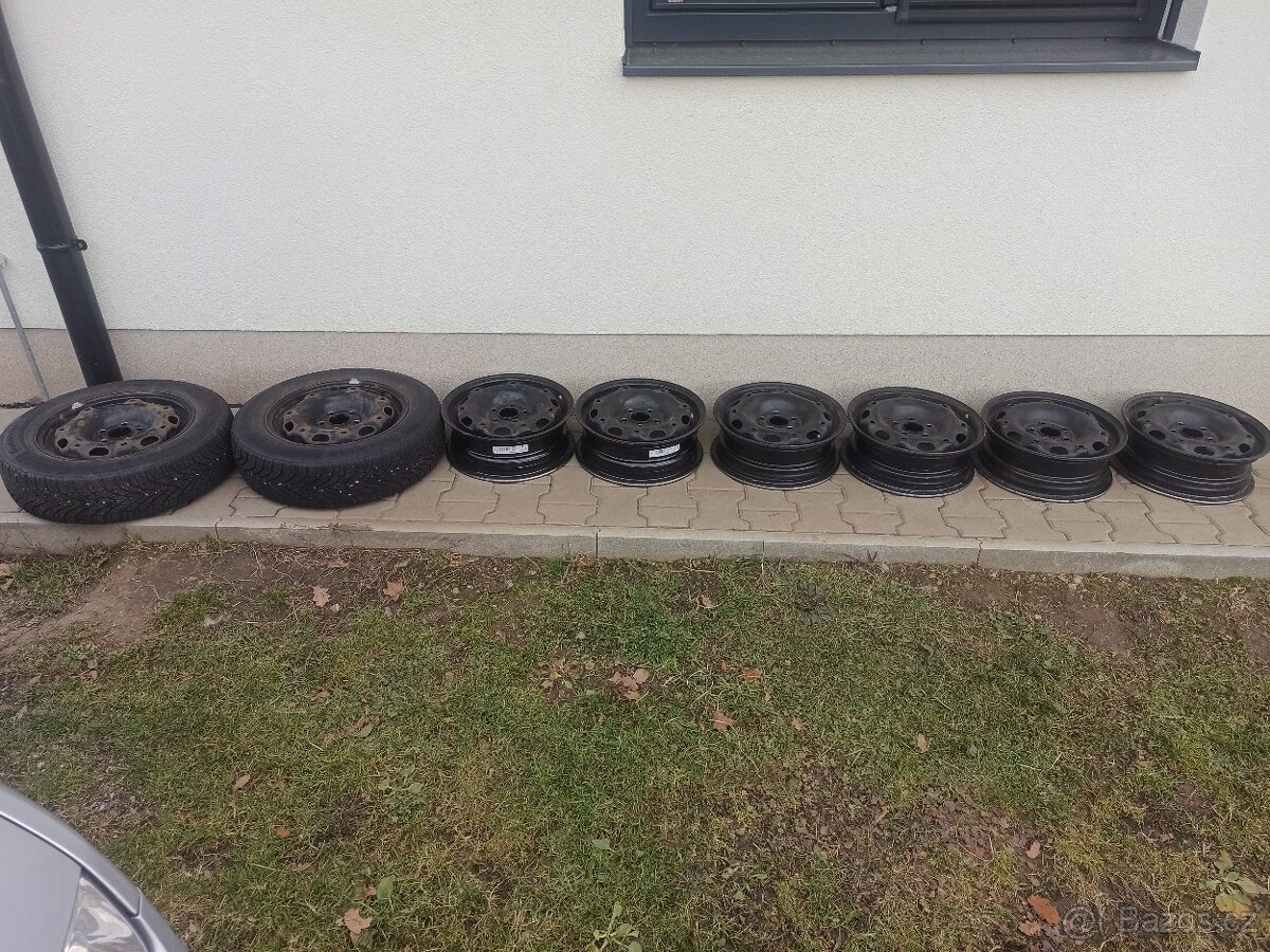 ŠKODA FABIA DISKY 5Jx14 ET35 - 2 sady