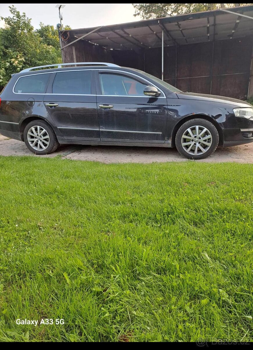 VW Passat B6 2.0 TDI 103kW — na náhradní díly, jen jako cele