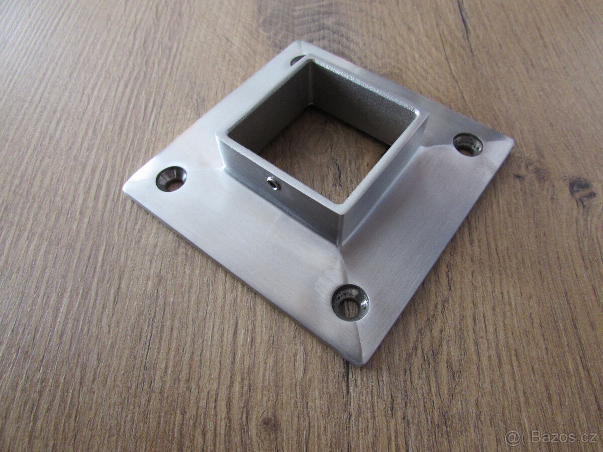 Upínací příruba držák sloupek pro zábradlí 40x40 - 4ks