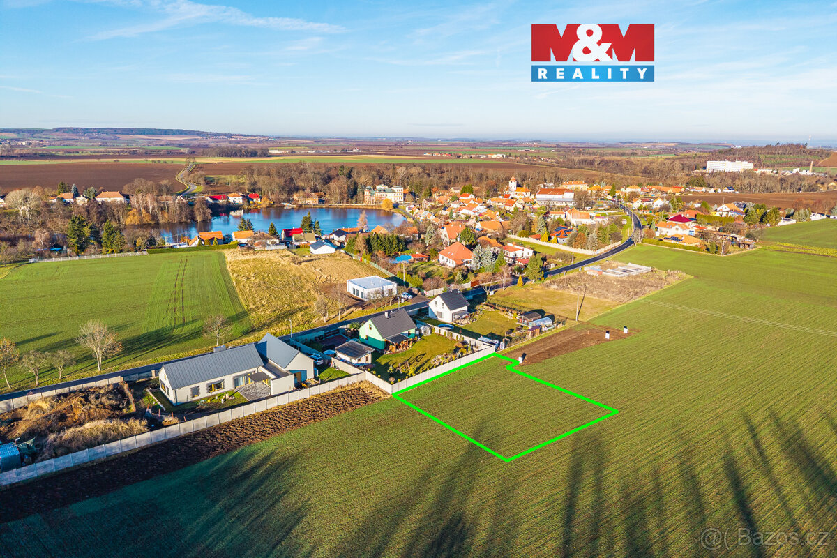 Prodej pozemku k bydlení, 1034 m², Svojšice