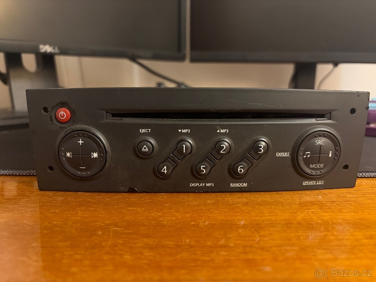 Rádio do Renault Megan 2
