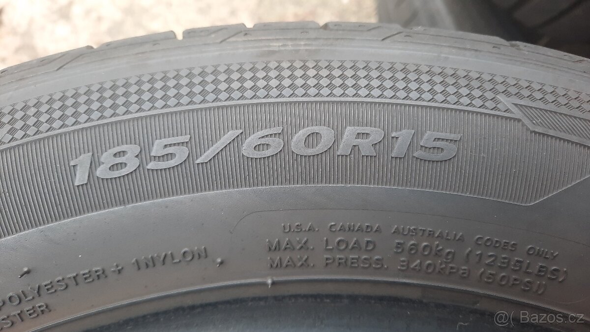 letní pneu 185/60 r15