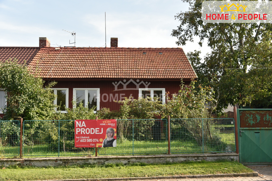 Prodej Rodinného domu 3+k 60m2 v obci Ratboř.Celková plocha 