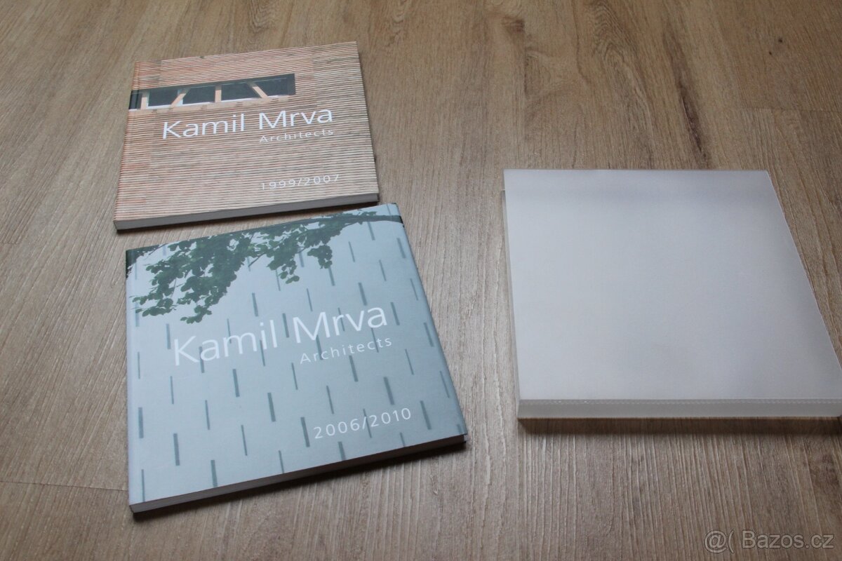 Knihy Kamil Mrva Architects 1999/2007 a 2006/2010