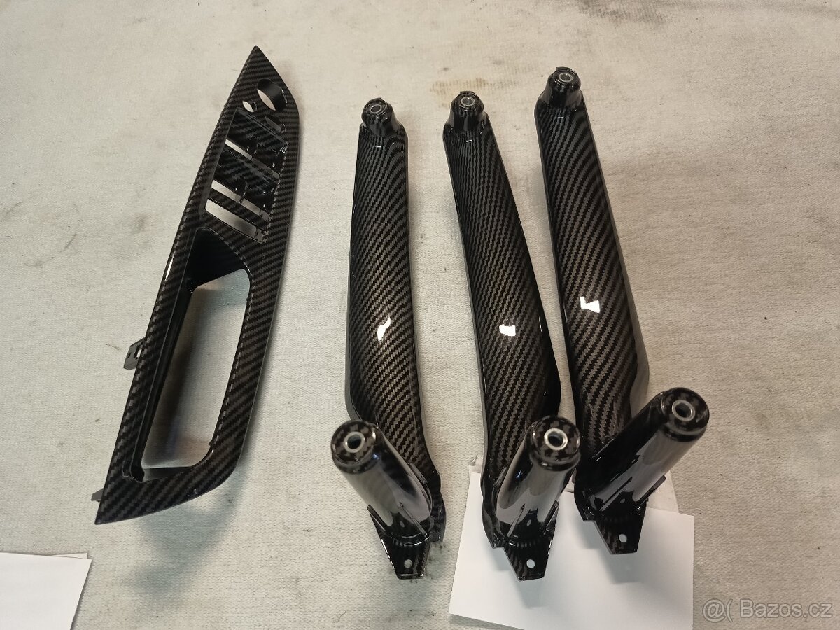 CARBON sada madla rukojeti pro BMW X5 X6 e70 / e7