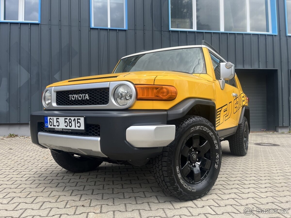 Toyota FJ Cruiser 2. majitel zakoupeno nové v EU