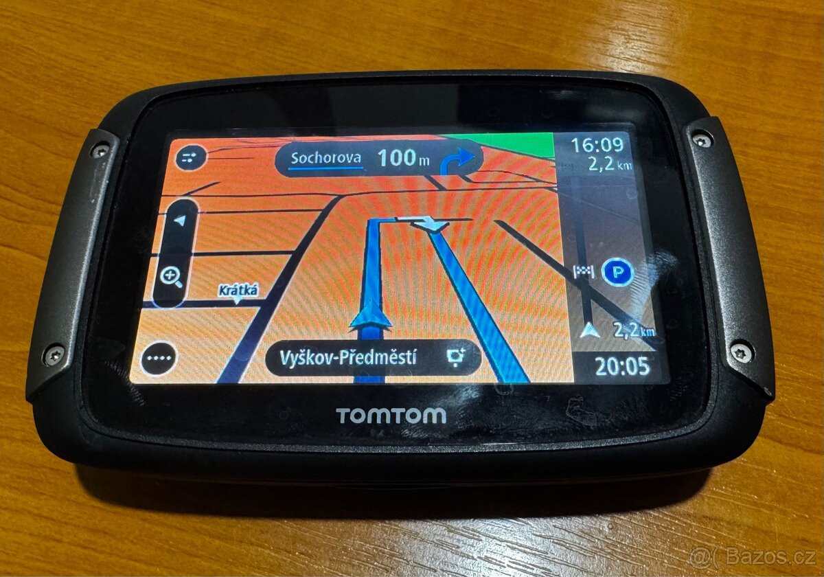 Moto navigace TomTom Rider 450 + příslušenství