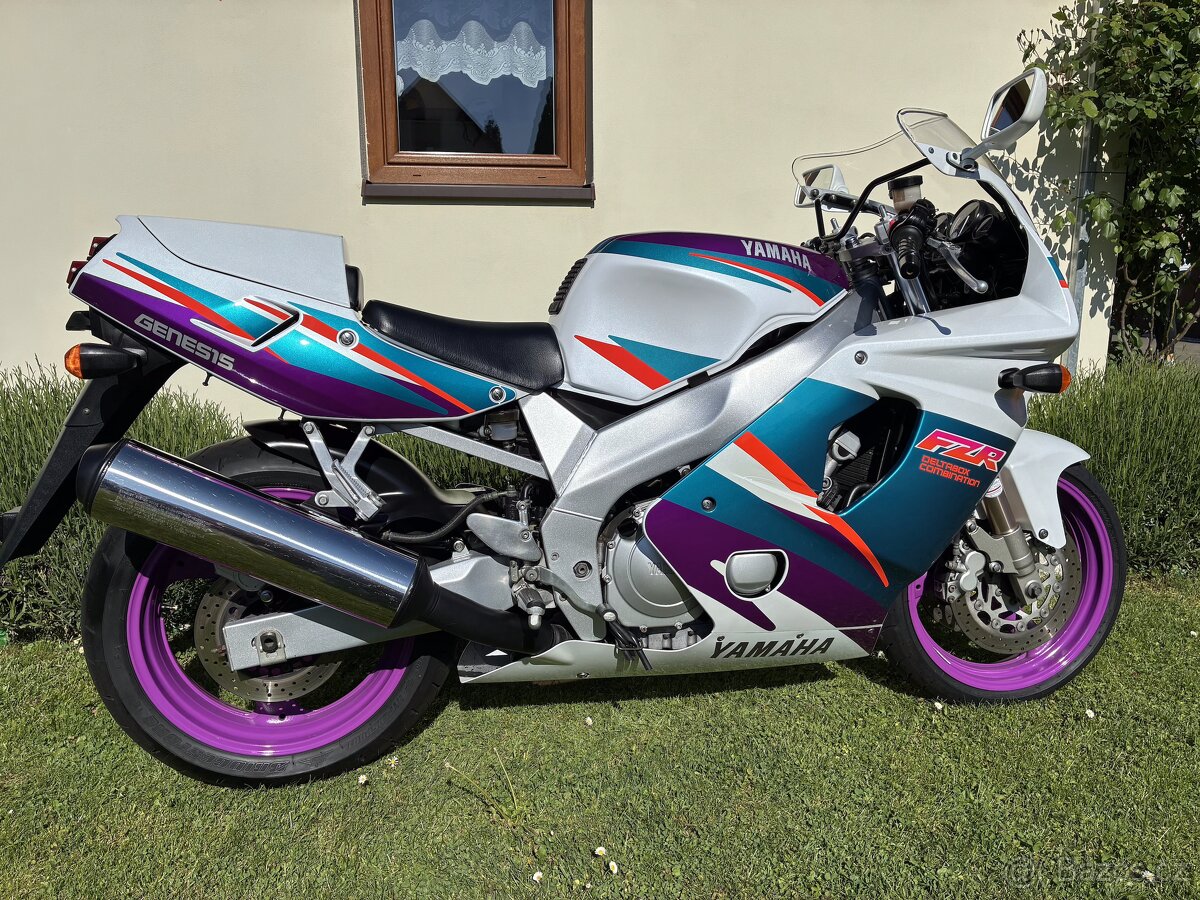 Yamaha FZR600R - najeto 21400 km, VŠE ORIGINÁL
