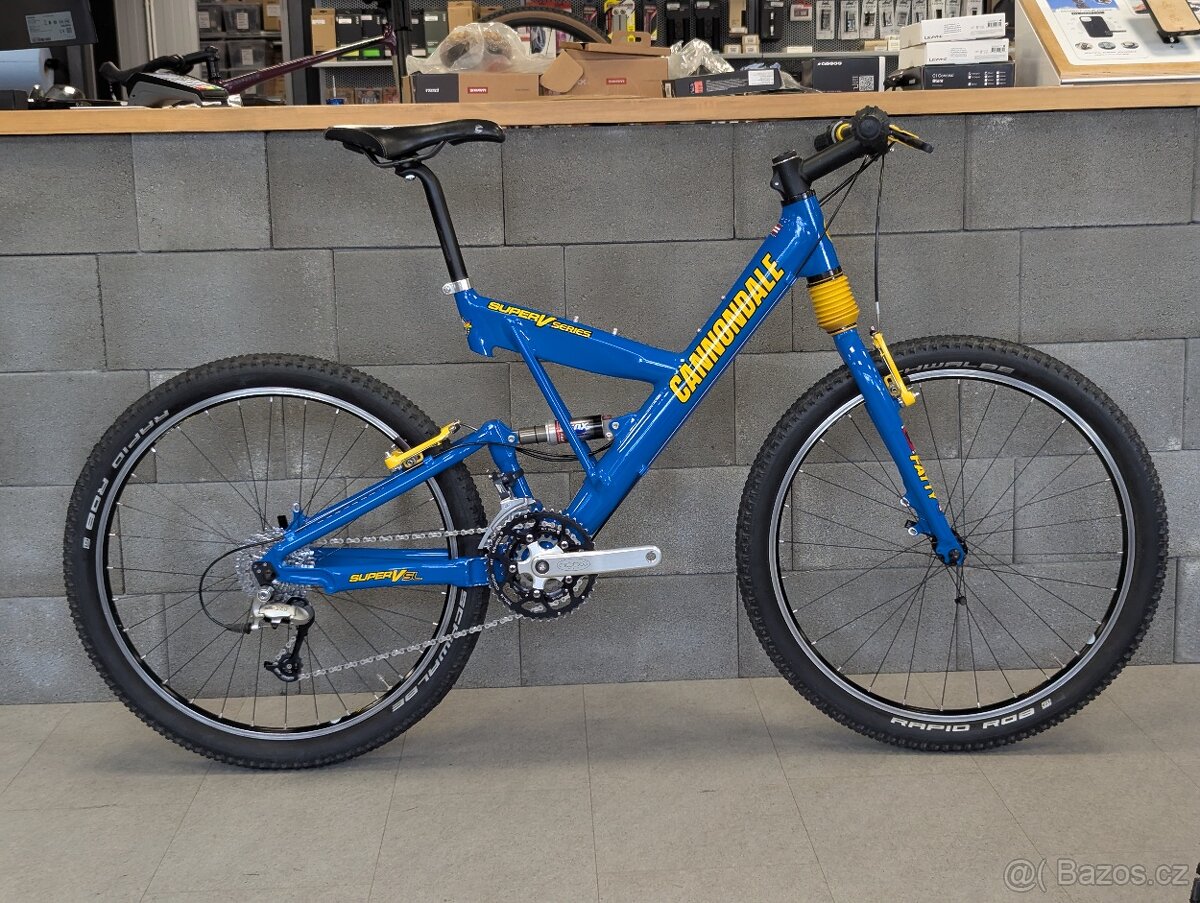 Cannondale Super V 2000, Volvo, rok 1999, CODA, po repasích