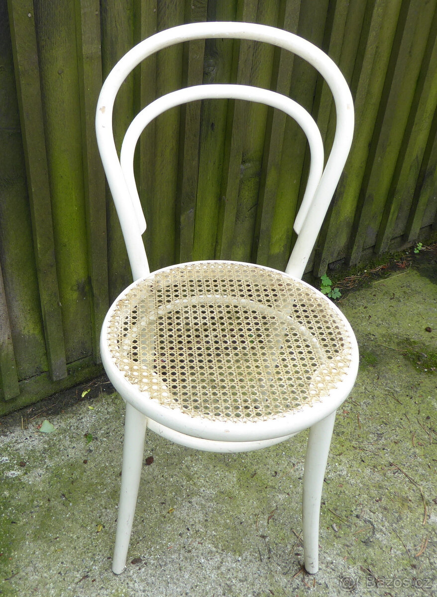 Židle Thonet starožitná 4 kusy
