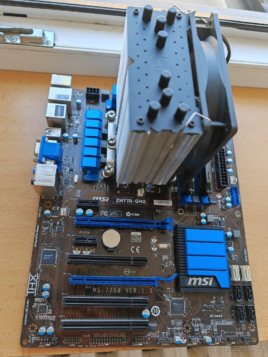 Základní deska Msi zh77a-g43 + procesor Intel core i5 3550