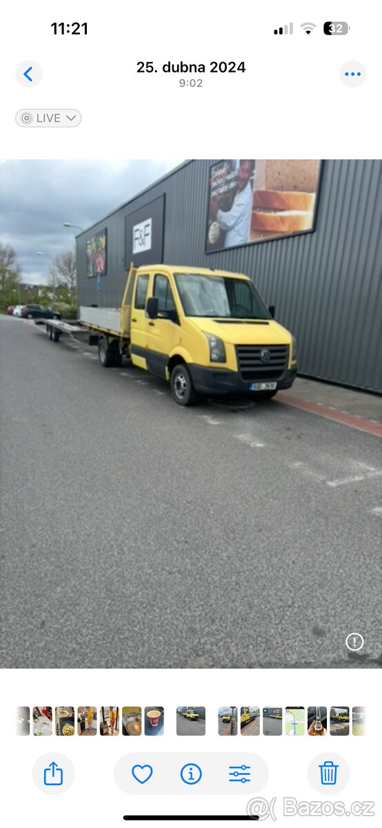 Vw crafter sklápěč